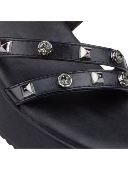 SANDALIA PLATAFORMA NEGRO VI LINE FASHION - Image 6