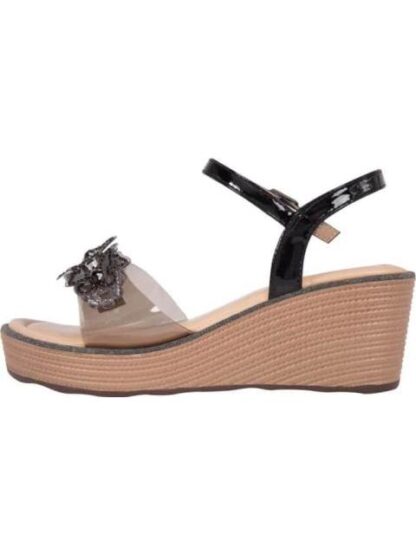 SANDALIA PLATAFORMA MARIPOSAS NEGRO VI LINE FASHION - Image 5