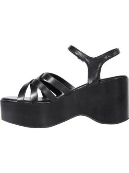 SANDALIA PLATAFORMA MONOCOLOR NEGRO VI LINE FASHION - Image 5
