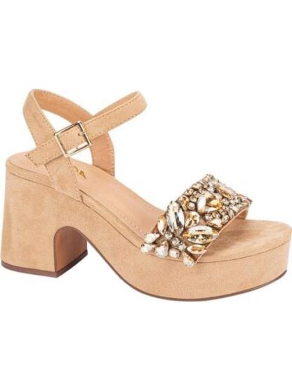 SANDALIA CON PLATAFORMA BEIGE BELINDA PEREGRIN - Image 2