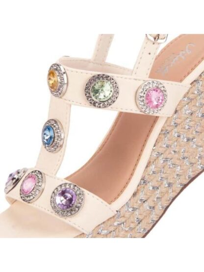 SANDALIA PLATAFORMA BEIGE/HUESO VI LINE FASHION - Image 6
