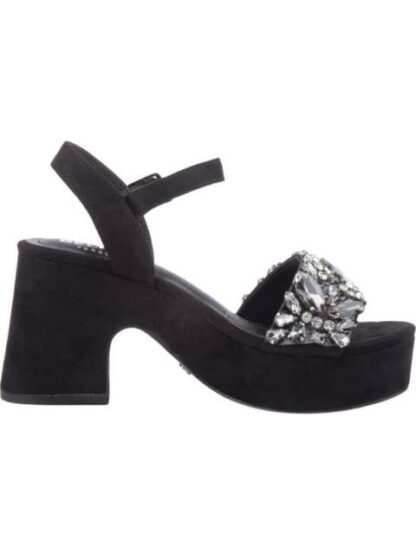 SANDALIA CON BRILLOS NEGRO BELINDA PEREGRIN - Image 5