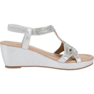 SANDALIA PLATAFORMA PLATA VI LINE