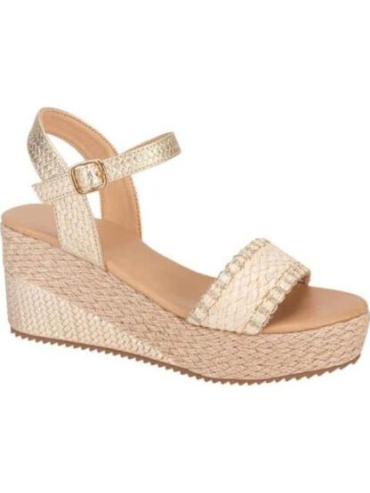 SANDALIA PLATAFORMA BEIGE VI LINE - Image 2