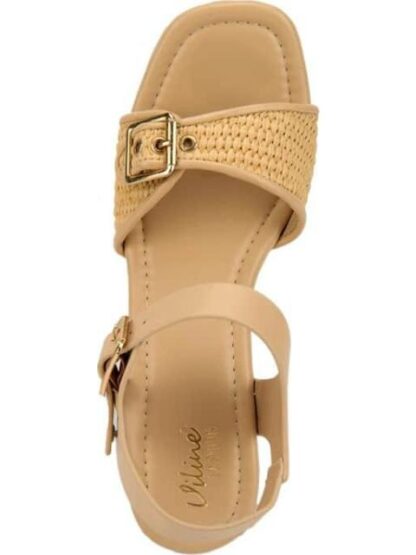 SANDALIA PLATAFORMA BEIGE VI LINE FASHION - Image 3