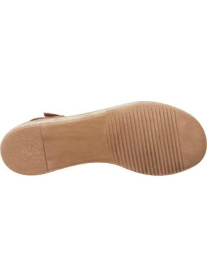 SANDALIA CON PLATAFORMA RAFIA COGNAC VI LINE - Image 4