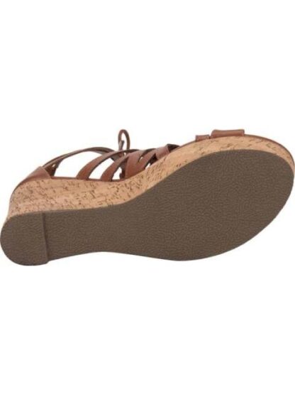 SANDALIA ROMANA CON PLATAFORMA COGNAC VI LINE - Image 4