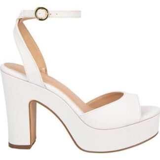 SANDALIA PLATAFORMA TACON BLANCO YAELI