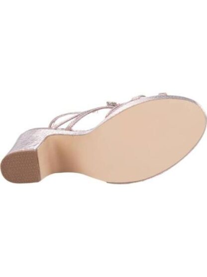 SANDALIA PLATAFORMA TACON BRILLOS ROSEGOLD MOLTO BELLO - Image 3