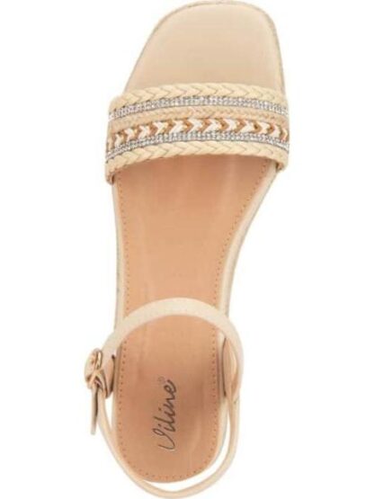 SANDALIA PLATAFORMA BEIGE/HUESO VI LINE - Image 3
