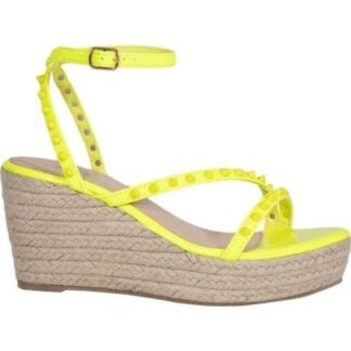 SANDALIA PLATAFORMA YUTE ESTOPEROLES LIMON VI LINE FASHION