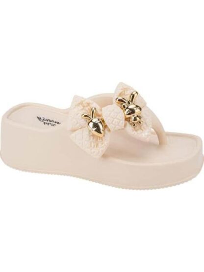 SANDALIA DE PLAYA MOÑO BEIGE/HUESO BANANA PRICE - Image 2