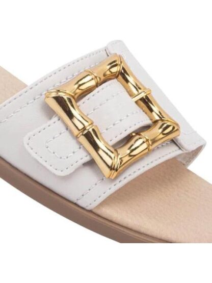 SANDALIA HEBILLA BEIGE/HUESO VI LINE - Image 6