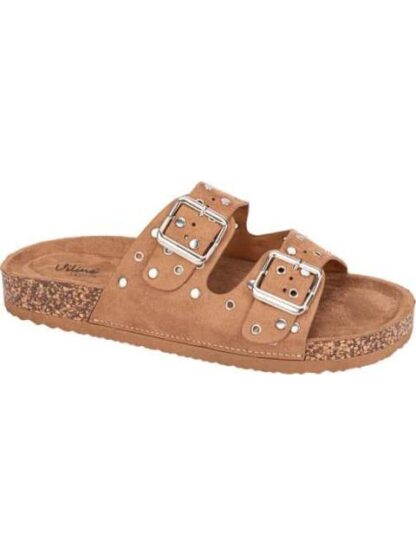SANDALIA ESTOPEROLES CAMEL VI LINE FASHION - Image 2