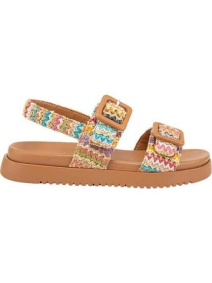 SANDALIA RAFIA CAMEL VIVIS SHOES KIDS