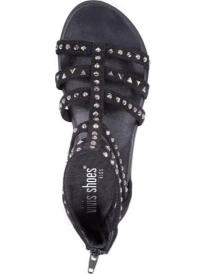 SANDALIA ROMANA NEGRO VIVIS SHOES KIDS - Image 3