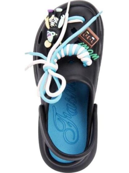 SANDALIA ZUECO NEGRO BANANA PRICE - Image 3