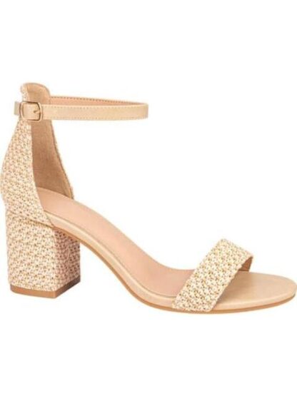 SANDALIA TACON ANCHO BEIGE YAELI - Image 2