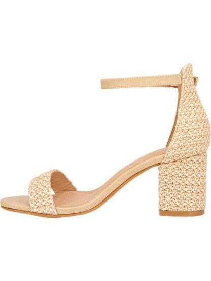 SANDALIA TACON ANCHO BEIGE YAELI - Image 5