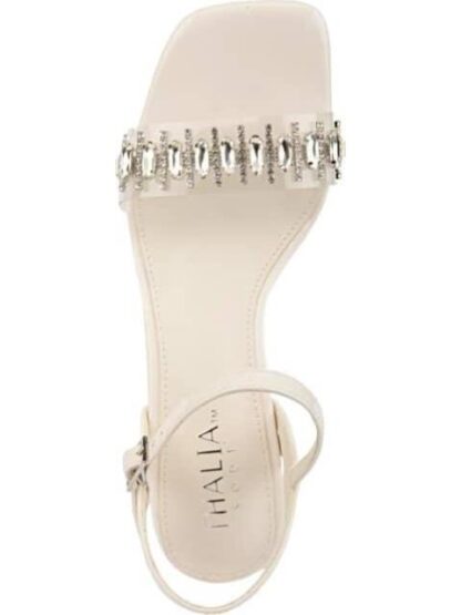 SANDALIA CON BRILLOS BEIGE/HUESO THALIA SODI - Image 4