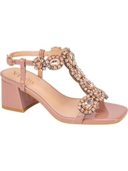 SANDALIA CON BRILLOS ROSA THALIA SODI - Image 2
