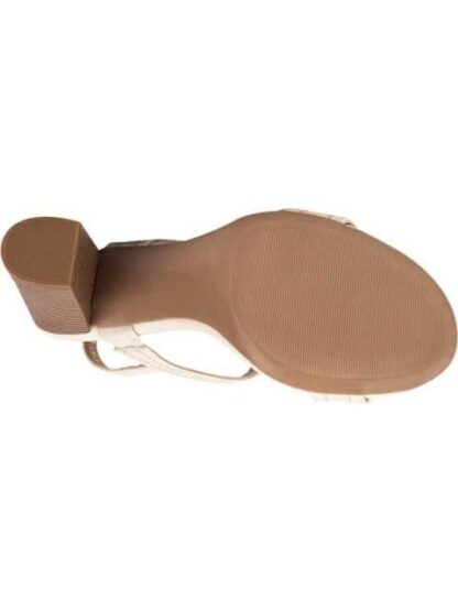 SANDALIA TACON MEDIO BEIGE/HUESO VI LINE - Image 4