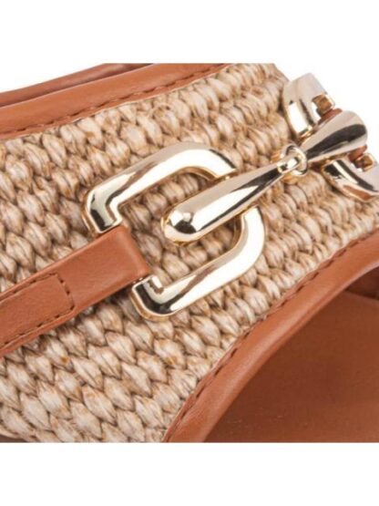 SANDALIA TACON CUADRADO CAMEL YAELI FASHION - Image 6