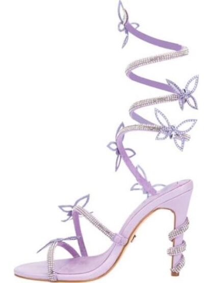 SANDALIA ESPIRAL MARIPOSAS LILA BELINDA PEREGRIN - Image 4