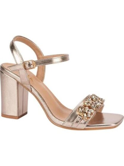SANDALIA CON BRILLOS ORO THALIA SODI - Image 2