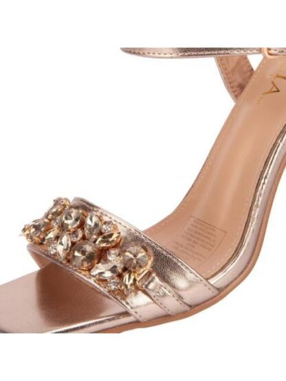 SANDALIA CON BRILLOS ORO THALIA SODI - Image 6