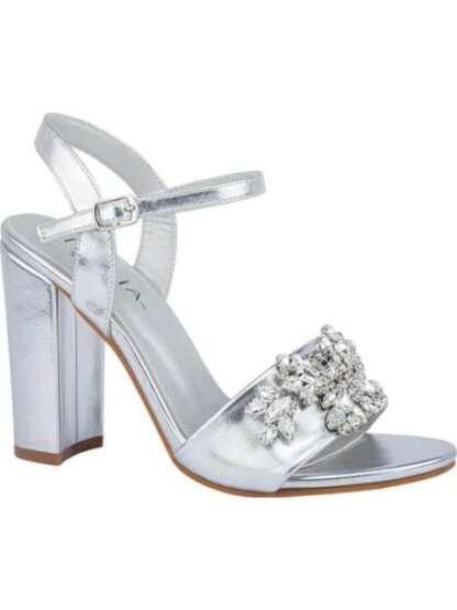 SANDALIA CON BRILLOS PLATA THALIA SODI - Image 2