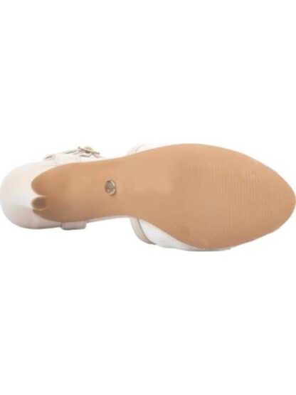 SANDALIA TACON DELGADO BEIGE/HUESO THALIA SODI - Image 3