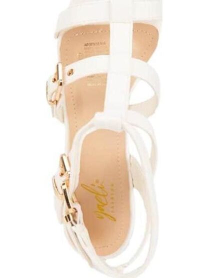 SANDALIA TACON PLATAFORMA BLANCO YAELI FASHION - Image 3