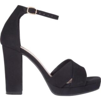 SANDALIA TACON PLATAFORMA NEGRO YAELI