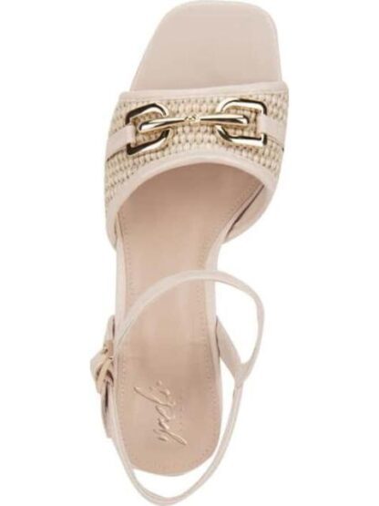 SANDALIA TACON CUADRADO BEIGE/HUESO YAELI FASHION - Image 3