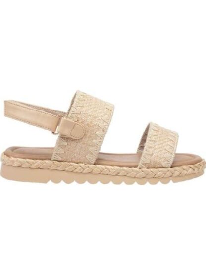 SANDALIA TEJIDA BEIGE VIVIS SHOES KIDS