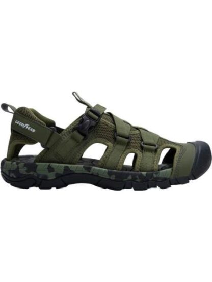SANDALIA TODOTERRENO VERDE OLIVO GOODYEAR