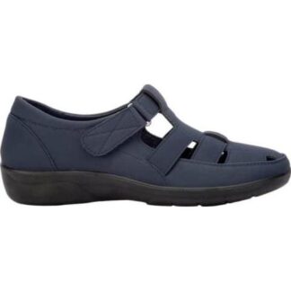 SANDALIA VELCRO AZUL SHOSH CONFORT