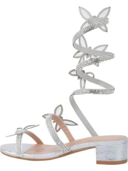 SANDALIA MARIPOSAS PLATA VIVIS SHOES KIDS - Image 5
