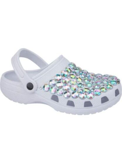SANDALIA ZUECO BLANCO BANANA PRICE
