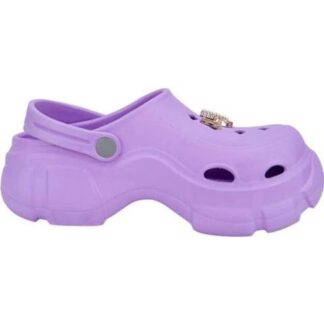 SANDALIA ZUECO LILA GREEN BOX