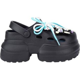SANDALIA ZUECO NEGRO BANANA PRICE