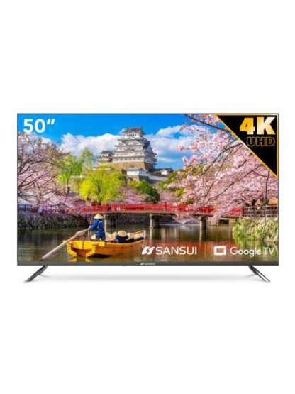 SANSUI SMART TV LED SMX50VAUG 50 4K ULTRA HD NEGRO