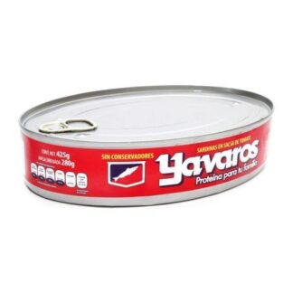 SARDINA EN TOMATE YAVAROS 425 GR