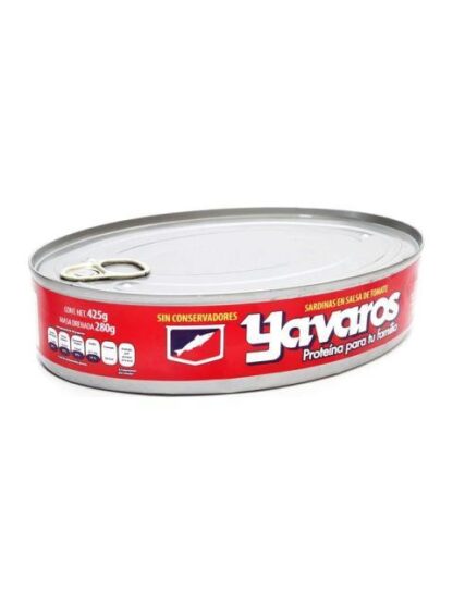 SARDINA EN TOMATE YAVAROS 425 GR