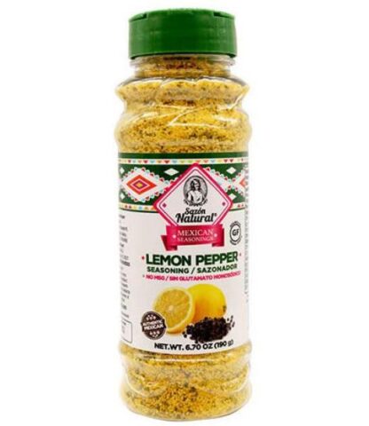 SAZONADOR LIMON Y PIMIENTA 190 G SAZON NATURAL
