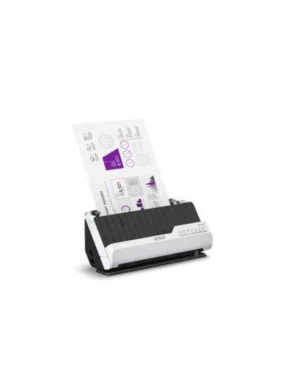 SCANNER EPSON WORKFORCE DS-C330 600 X 600DPI ESCANER COLOR ESCANEADO DUPLEX USB NEGRO-GRIS - Image 2
