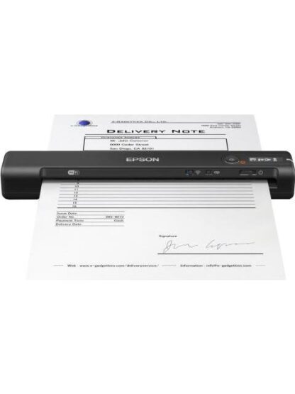 SCANNER EPSON WORKFORCE ES-60W 600 X 600DPI ESCANER COLOR USB NEGRO