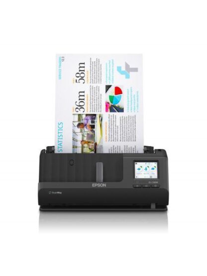 SCANNER EPSON WORKFORCE ES-C380W 600 X 600 DPI ESCANEADO DUPLEX USB WI-FI NEGRO