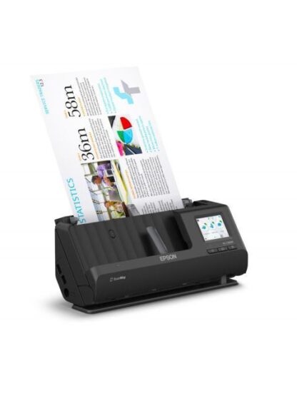 SCANNER EPSON WORKFORCE ES-C380W 600 X 600 DPI ESCANEADO DUPLEX USB WI-FI NEGRO - Image 4